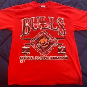 Chicago Bulls Vintage Red T shirt